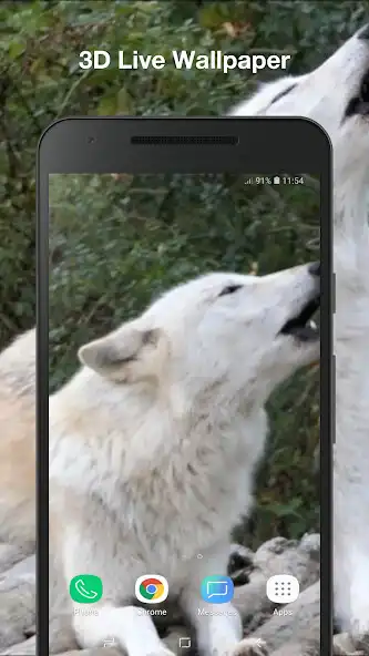 Play Wolf Live Wallpaper Pro  and enjoy Wolf Live Wallpaper Pro with UptoPlay