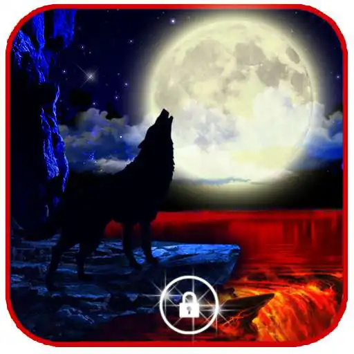 Run free android online Wolf Magic live wallpaper APK