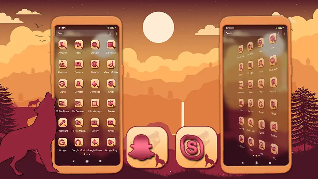 Play Wolf Mountain Landscape Theme as an online game Wolf Mountain Landscape Theme with UptoPlay