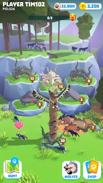 Play Wolf Pack of the Wild  and enjoy Wolf Pack of the Wild with UptoPlay