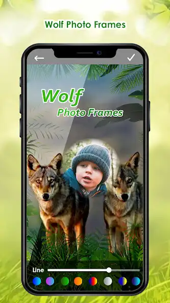 Play Wolf Photo Editor and Frames  and enjoy Wolf Photo Editor and Frames with UptoPlay