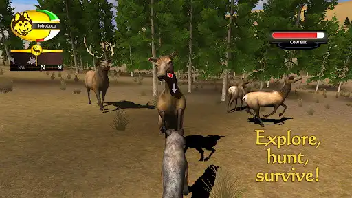 Play WolfQuest as an online game WolfQuest with UptoPlay