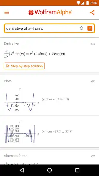 Play WolframAlpha  and enjoy WolframAlpha with UptoPlay