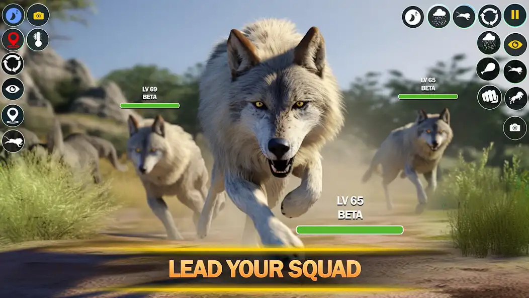 Play Wolf Simulator: Wild Wolf Game  and enjoy Wolf Simulator: Wild Wolf Game with UptoPlay