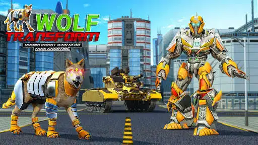 Play Wolf Transform Grand Robot War Hero Tank Shooting  and enjoy Wolf Transform Grand Robot War Hero Tank Shooting with UptoPlay