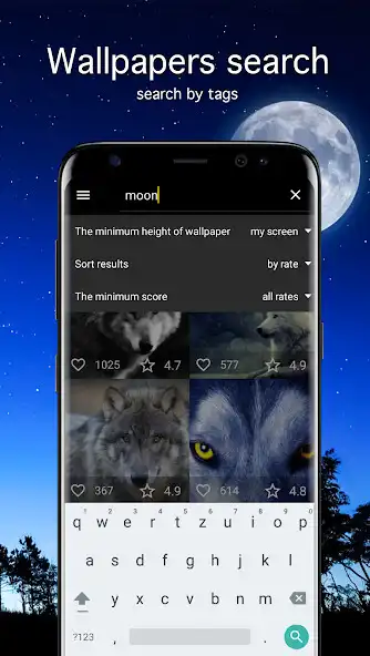 Play Wolf Wallpapers 4K as an online game Wolf Wallpapers 4K with UptoPlay