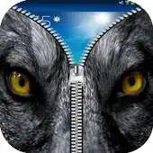 Free play online Wolf Zipper Screen lock APK