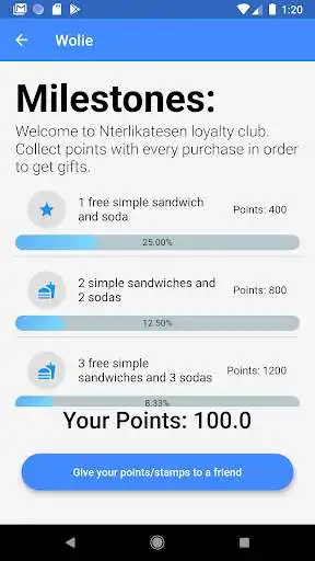 Play Wolie - Loyalty Programs App as an online game Wolie - Loyalty Programs App with UptoPlay