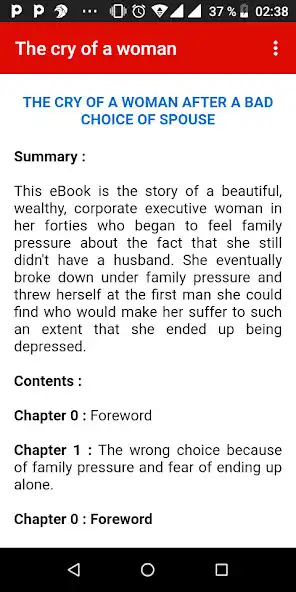 Play Woman Cry App : mobile eBook app for reading, love  and enjoy Woman Cry App : mobile eBook app for reading, love with UptoPlay