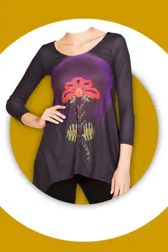 Play Woman Designed T-Shirt for Photo Maker as an online game Woman Designed T-Shirt for Photo Maker with UptoPlay