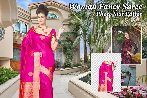 Play Woman Fancy Saree Photo Suit Editor  and enjoy Woman Fancy Saree Photo Suit Editor with UptoPlay
