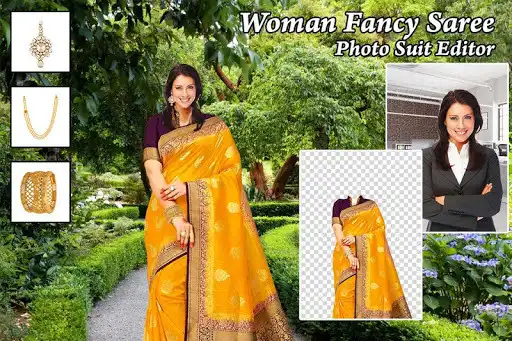 Play Woman Fancy Saree Photo Suit Editor as an online game Woman Fancy Saree Photo Suit Editor with UptoPlay