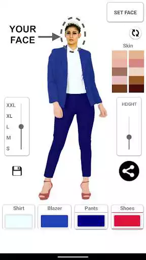 Play Woman Formal Outfit - Dress Colour Changer  and enjoy Woman Formal Outfit - Dress Colour Changer with UptoPlay