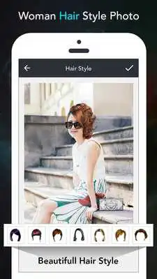 Play Woman hairstyle photoeditor Play Woman hairstyle photoeditor