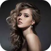 Free play online Woman Hairstyles Photo Editor APK