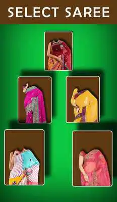 Play Woman Saree Photo Suit