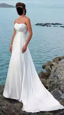Play Woman Wedding Photo Suit