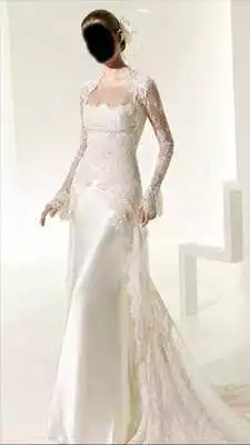 Play Woman Wedding Photo Suit