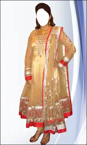 Play Women Anarkali Dresses as an online game Women Anarkali Dresses with UptoPlay