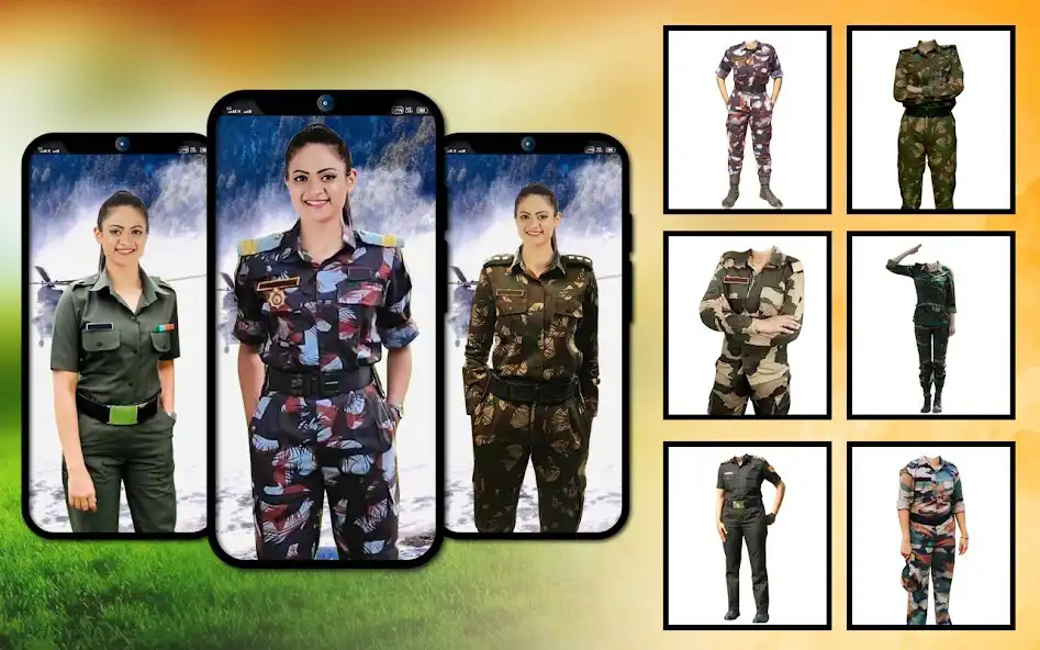 Play Women army commando photo suit  and enjoy Women army commando photo suit with UptoPlay