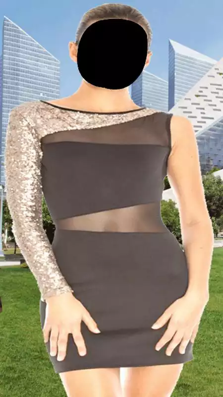 Play Women Bodycon Photo Montage