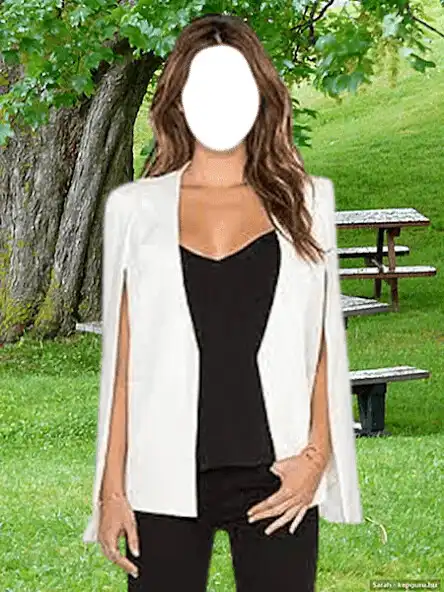 Play Women Cape Photo Frames as an online game Women Cape Photo Frames with UptoPlay