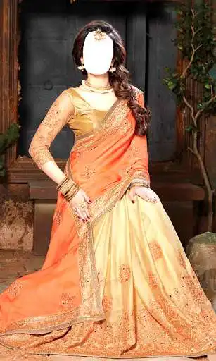 Play Women Designer Saree Photo Suit as an online game Women Designer Saree Photo Suit with UptoPlay
