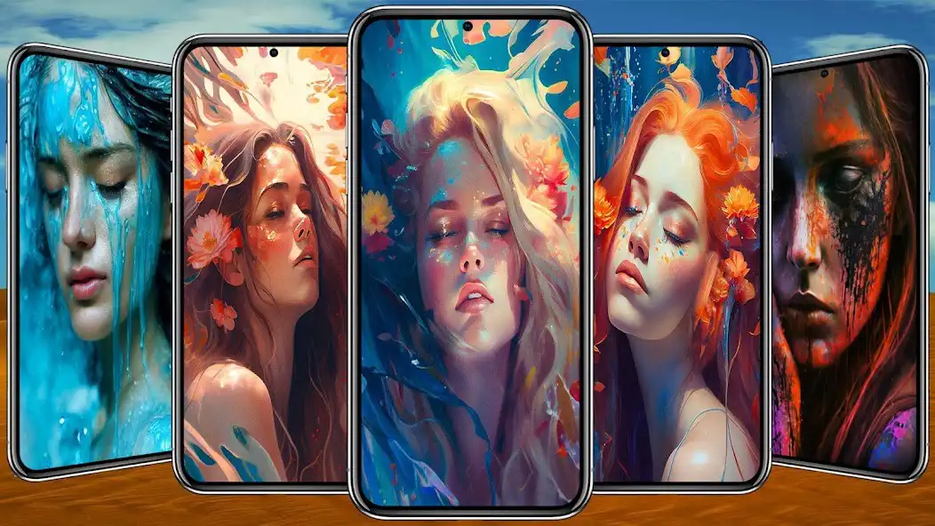 Play Women Face Wallpaper as an online game Women Face Wallpaper with UptoPlay