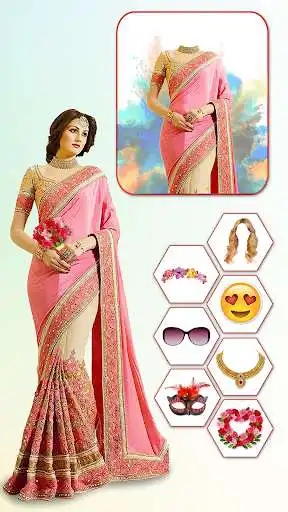 Play Women Fashion Saree Photo Suit  and enjoy Women Fashion Saree Photo Suit with UptoPlay