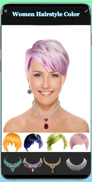Play Women Hairstyle Color  and enjoy Women Hairstyle Color with UptoPlay