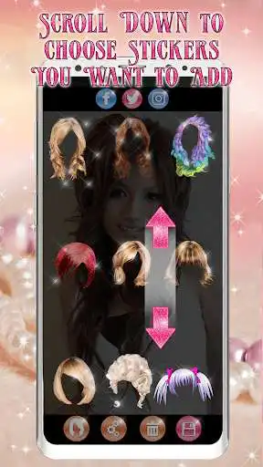Play Women Hairstyles Photo Editor as an online game Women Hairstyles Photo Editor with UptoPlay