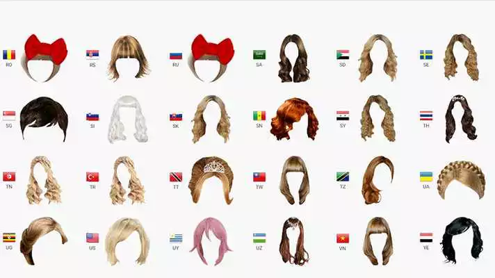 Play Women Hairstyles - Woman Hairstyle