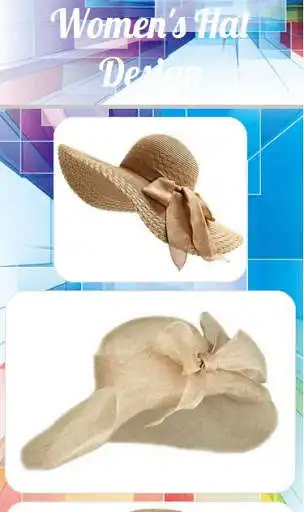 Play Women Hat Design Play Women Hat Design