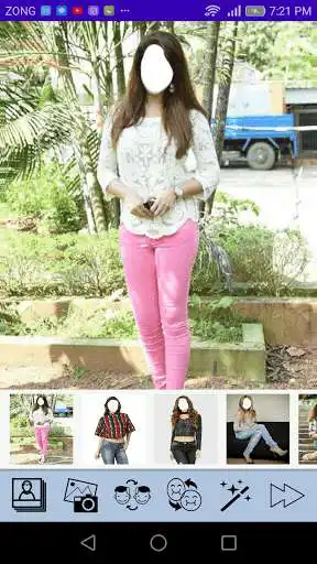 Play Women in Jeans Photo Frame  and enjoy Women in Jeans Photo Frame with UptoPlay