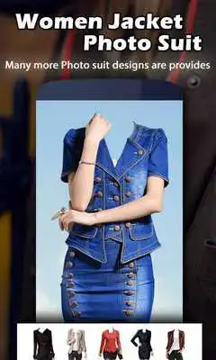 Play Women Jacket Photo Suit