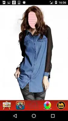 Play Women Jeans Tops Photo montage