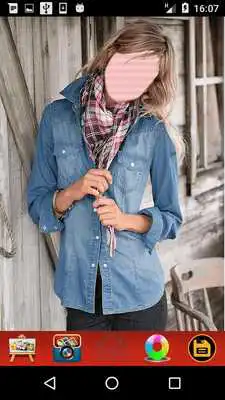 Play Women Jeans Tops Photo montage
