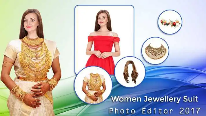 Play Women Jewellary Suit Photo Editor 2017