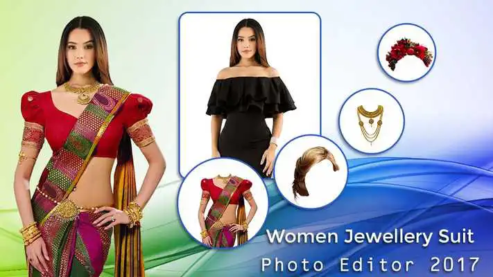 Play Women Jewellary Suit Photo Editor 2017