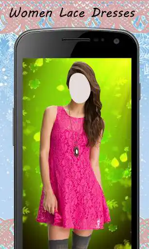 Play APK Women Lace Dress Photo Suit  and enjoy Women Lace Dress Photo Suit with UptoPlay com.aimentertainments.womenlacedressphotosuits
