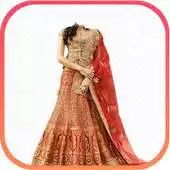 Free play online Women Lehenga Choli Suit Photo Editor APK