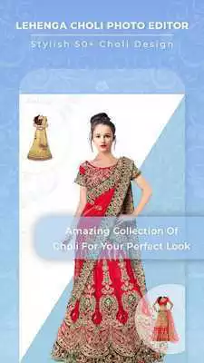 Play Women Lehenga Choli Suit Photo Editor