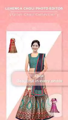 Play Women Lehenga Choli Suit Photo Editor