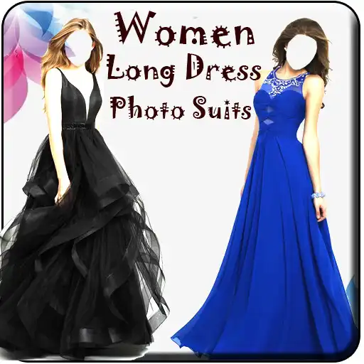 Play Women Long Dress Photo Suits APK