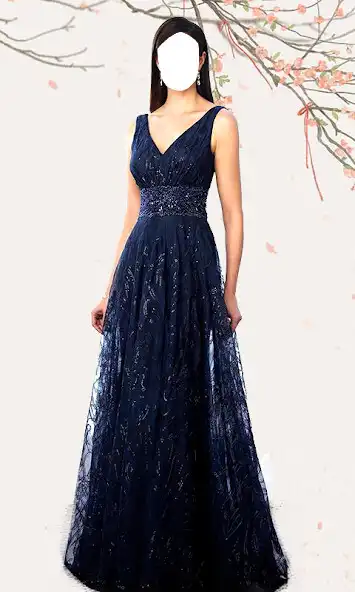 Play Women Long Dress Photo Suits  and enjoy Women Long Dress Photo Suits with UptoPlay