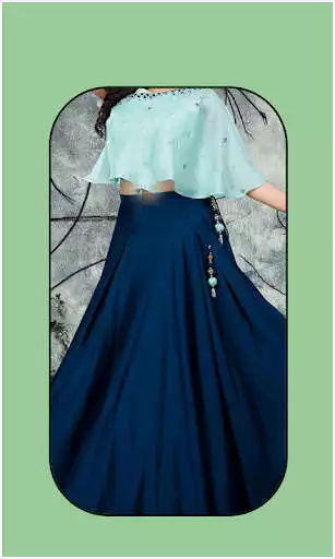 Play Women Long Skirt Photo Montage as an online game Women Long Skirt Photo Montage with UptoPlay