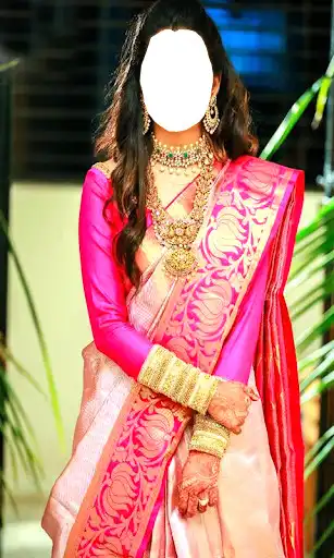 Play Women Pattu Saree Photo Maker  and enjoy Women Pattu Saree Photo Maker with UptoPlay