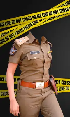Play Women Police Photo Editor