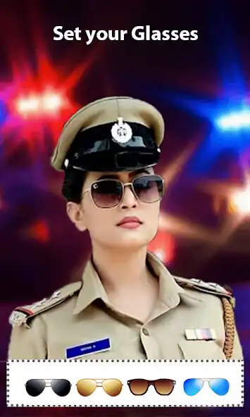 Play Women Police Photo Suit Editor as an online game Women Police Photo Suit Editor with UptoPlay