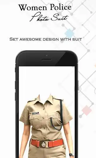 Play Women Police Photo Suit